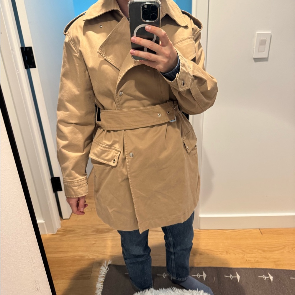 oversized Belted Trench Coat